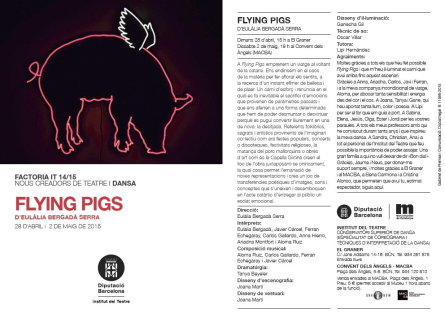 FLYING PIGS d'Eulàlia Bergadà