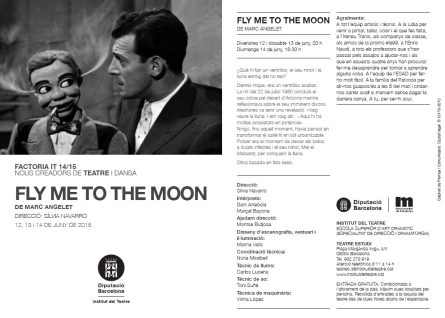 ESAD presenta Fly me to the moon. Dir. Sílvia Navarro
