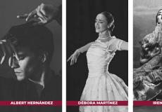 Albert Hernández, Débora Martínez i Irene Tena, graduats del CPD que triomfen al Ballet Nacional de España