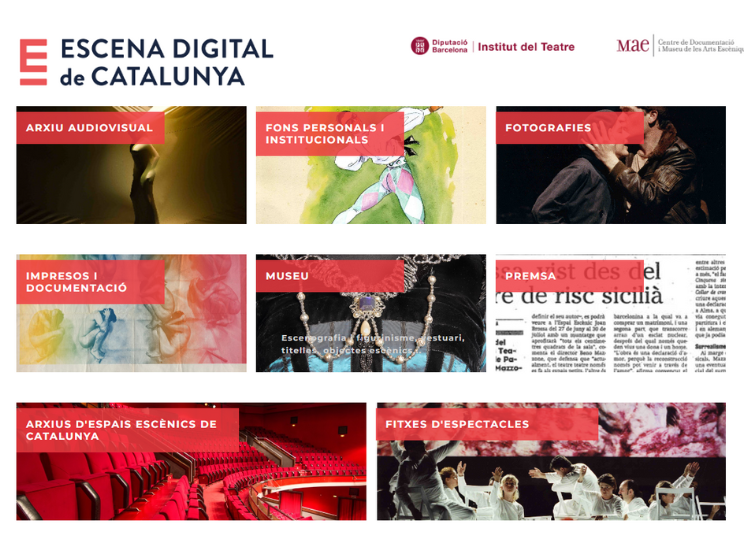 Escena Digital de Catalunya, nova plataforma de les arts escèniques