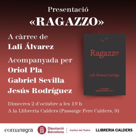 Presentació llibre Ragazzo