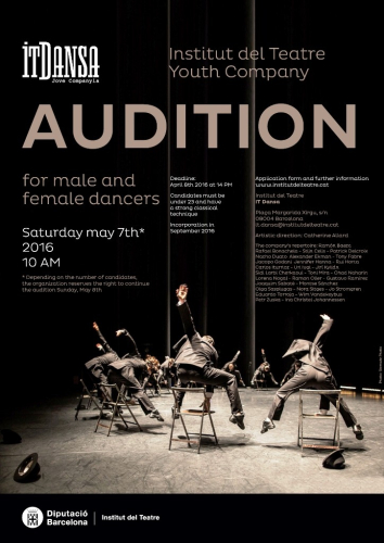 Audition it dansa 2016