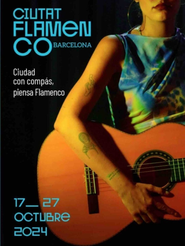 Cartell del Festival Ciutat Flamenco 2024