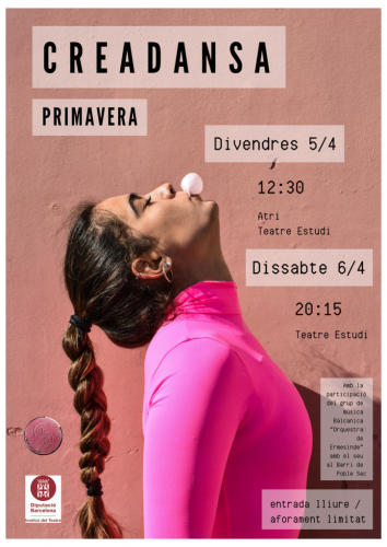 Cartell Creadansa primavera 2019