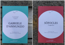 Antologies de Sòfocles i D'annunzio editades el setembre del 2019