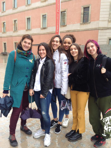 Alumnes CPD a la Lliga de Debats de Secundària i Batxillerat de la UPF