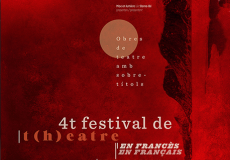 Festival de Teatre en Francès. Edició 2020