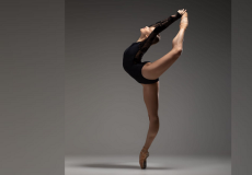 Natalia Ribalta, alumna que farà l'audició pel Junior Ballet i el cos de ball de l'Opéra National de Paris. Fotografia: Jordi Vidal