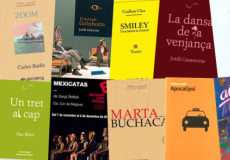 Portades d'alguns dels textos dramàtics inclosos a la Base de dades de Dramatúrgia Catalana Contemporània