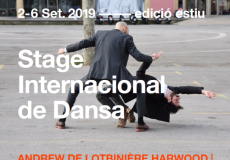 Stage Internacional de Dansa. Setembre 19
