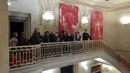 Visites guiades. Expo Actrius Palau Robert