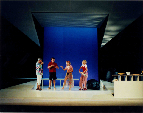 Sopar d'amics. ©Ros Ribas, Josep. MAE. Institut del Teatre.